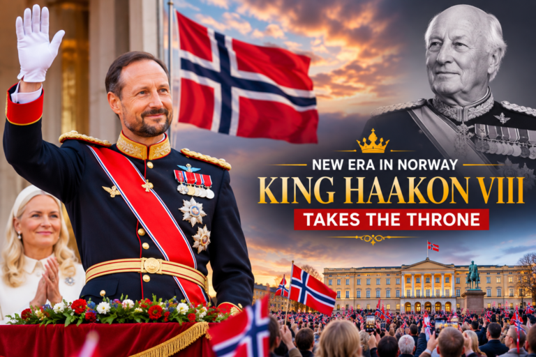 King Haakon VIII Takes Norwegian Throne as Nation Mourns Harald V
