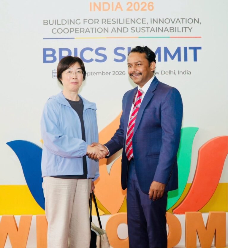 AIIB PRESIDENT ZOU JIAYI JOINS BRICS SUMMIT IN NEW DELHI, DEVELOPMENT FINANCE TAKES CENTRE STAGE