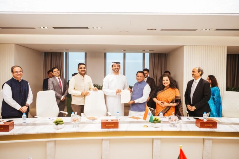 ODISHA OPENS NEW INVESTMENT FRONT IN UAE , CM MOHAN CHARAN MAJHI HOLDS HIGH-LEVEL TALKS WITH UAE ECONOMY MINISTER