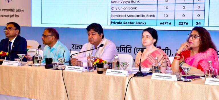 Odisha’s Growth Push: Banks Told to Boost Credit Flow to Farmers, MSMEs and Women