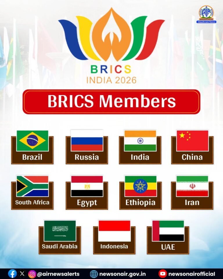 BRICS SUMMIT COUNTDOWN BEGINS: NEW DELHI SET TO WELCOME 30 HIGH-PROFILE GUESTS