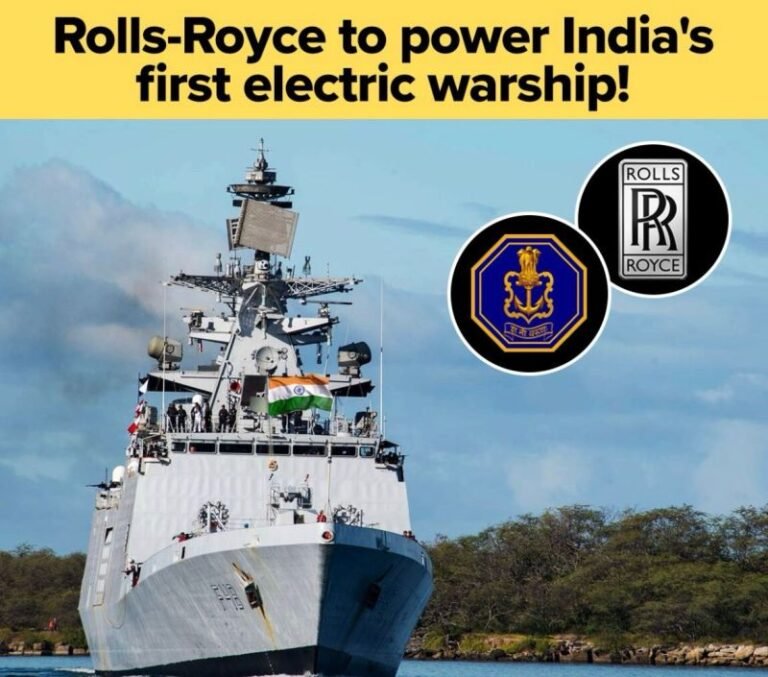 India Takes a Step Toward Electric Warships Through Advanced Propulsion Technology