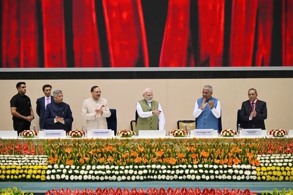 PM MODI OPENS GLOBAL CONFERENCE ON ENVIRONMENT AND CLIMATE DYNAMICS IN NEW DELHI
