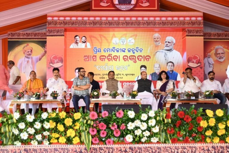 BHUBANESWAR TURNS TREE PLANTING INTO A PUBLIC SERVICE MESSAGE UNDER SEVA SANKALP ABHIYAN