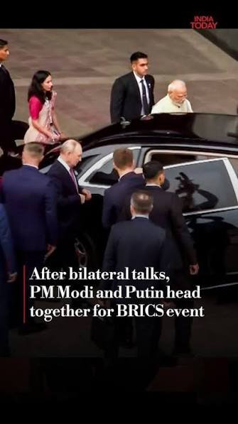 MODI-PUTIN CAR RIDE ADDS PERSONAL TOUCH TO INDIA-RUSSIA ENGAGEMENT AT BRICS 2026