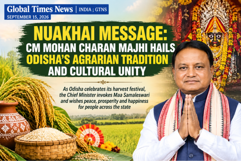 NUAKHAI : CM MOHAN CHARAN MAJHI HAILS ODISHA’S AGRARIAN TRADITION AND CULTURAL UNITY