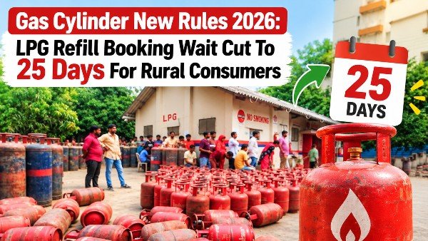 LPG Cylinder Booking Rules Revised: Customers Can Rebook After 25 Days