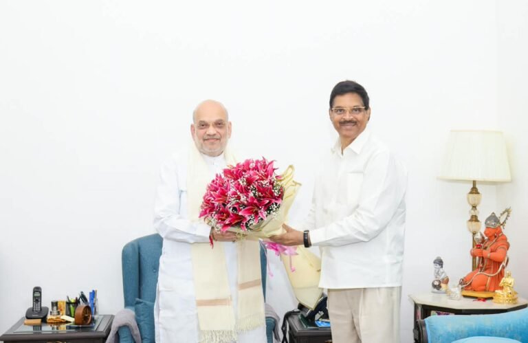 Odisha Governor Meets Amit Shah in New Delhi, Discusses State’s Development