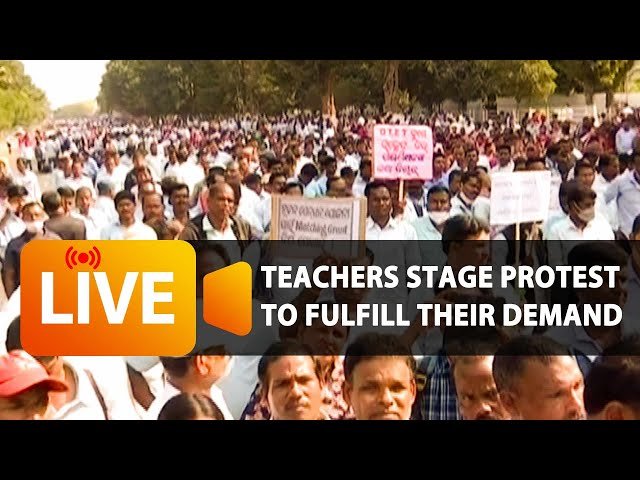 Teachers Stand Firm at Lower PMG, Turning Long-Pending Demands Into a Test for Odisha Government
