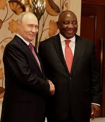 Putin Meets Ramaphosa on Sidelines of BRICS Summit in New Delhi